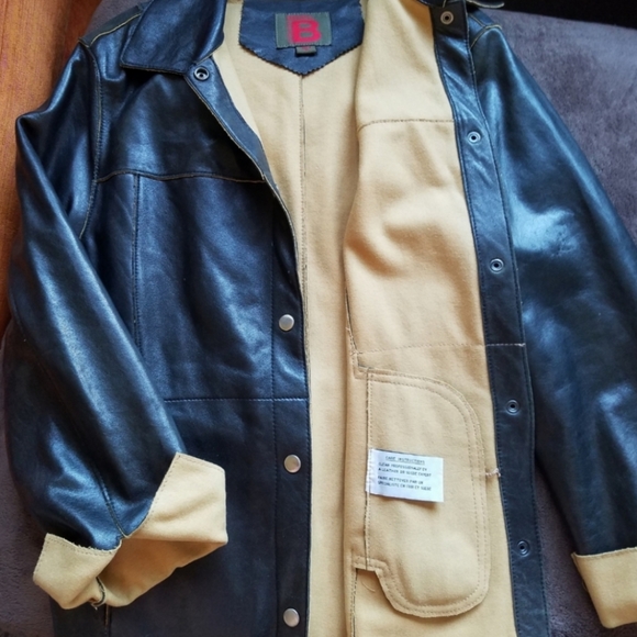 Brown Leather Jacket - Picture 3 of 7